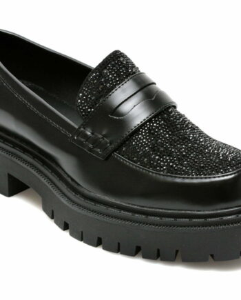 Comandă Încălțăminte Damă, la Reducere  Pantofi ALDO negri, BIGSTRUT007, din piele ecologica Branduri de top ✓