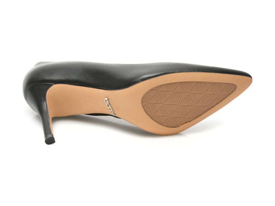 Comandă Încălțăminte Damă, la Reducere  Pantofi ALDO negri, CORONITIFLEX001, din piele naturala Branduri de top ✓