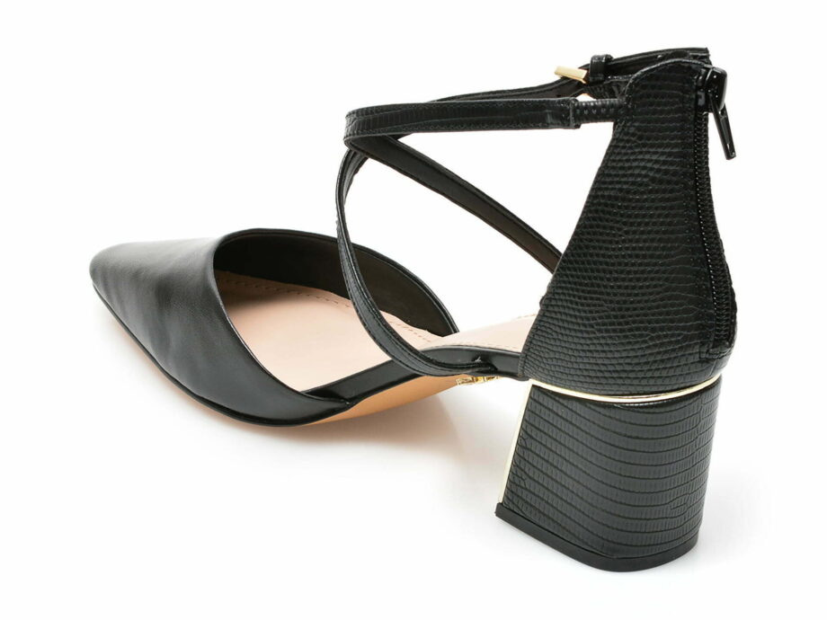 Comandă Încălțăminte Damă, la Reducere  Pantofi ALDO negri, GRARWEN001, din piele naturala Branduri de top ✓