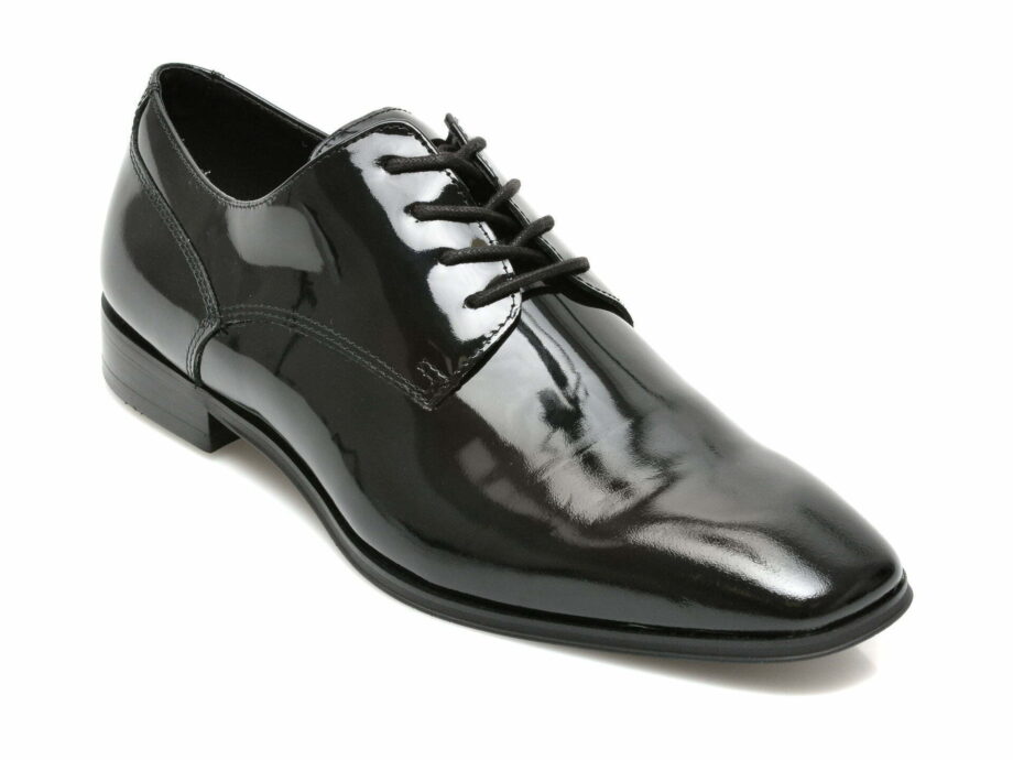 Comandă Încălțăminte Damă, la Reducere  Pantofi ALDO negri, NOVVIO001, din piele naturala lacuita Branduri de top ✓