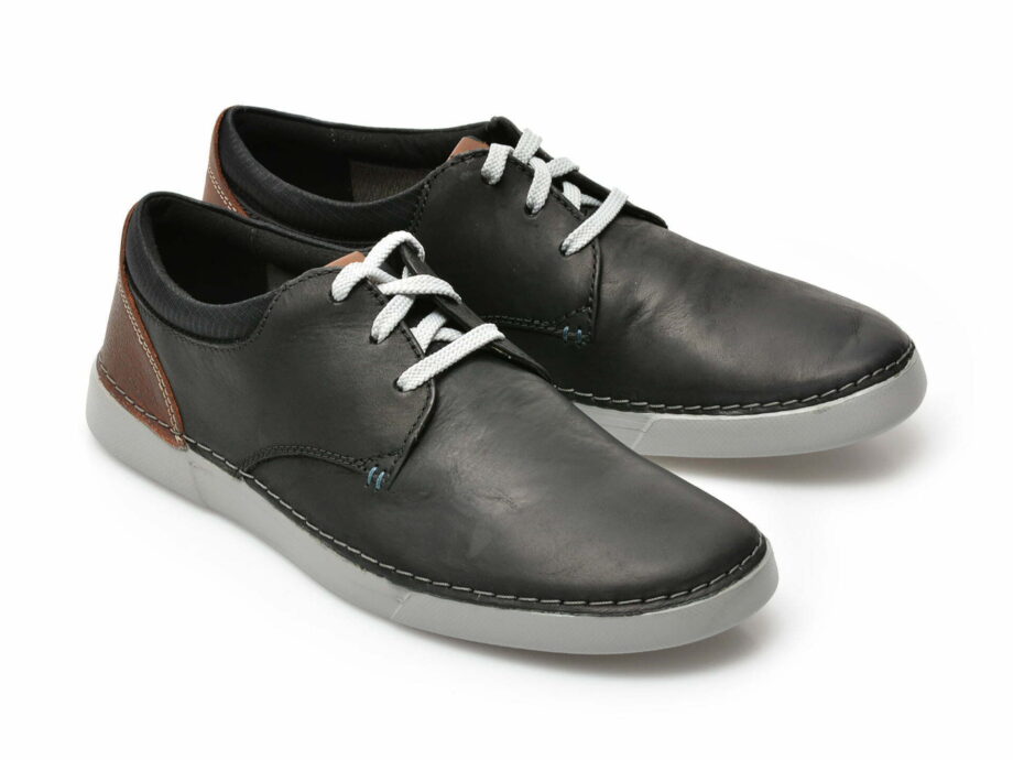 Comandă Încălțăminte Damă, la Reducere  Pantofi CLARKS negri, GERELAC, din piele naturala Branduri de top ✓