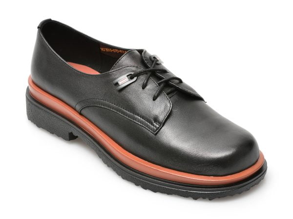 Comandă Încălțăminte Damă, la Reducere  Pantofi EPICA negri, 07D, din piele naturala Branduri de top ✓