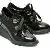 Comandă Încălțăminte Damă, la Reducere  Pantofi EPICA negri, 1068, din piele naturala lacuita Branduri de top ✓
