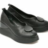 Comandă Încălțăminte Damă, la Reducere  Pantofi EPICA negri, 131356, din piele naturala Branduri de top ✓