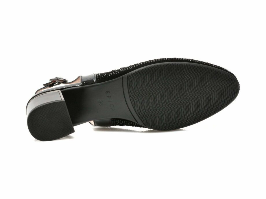 Comandă Încălțăminte Damă, la Reducere  Pantofi EPICA negri, 1H38705, din piele intoarsa Branduri de top ✓