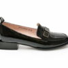 Comandă Încălțăminte Damă, la Reducere  Pantofi EPICA negri, 8D1354, din piele naturala lacuita Branduri de top ✓