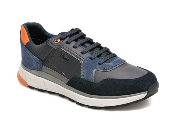 Comandă Încălțăminte Damă, la Reducere  Pantofi GEOX bleumarin, U16DQA, din material textil si piele naturala Branduri de top ✓