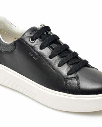 Comandă Încălțăminte Damă, la Reducere  Pantofi GEOX negri, D168DA, din piele naturala Branduri de top ✓