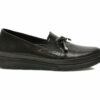 Comandă Încălțăminte Damă, la Reducere  Pantofi IMAGE negri, 986154, din piele naturala Branduri de top ✓