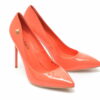 Comandă Încălțăminte Damă, la Reducere  Pantofi LAURA BIAGIOTTI portocalii, 7628, din piele ecologica lacuita Branduri de top ✓