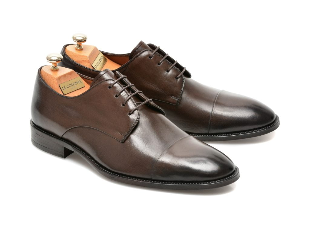 Comandă Încălțăminte Damă, la Reducere  Pantofi LE COLONEL maro, 49809, din piele naturala Branduri de top ✓