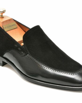 Comandă Încălțăminte Damă, la Reducere  Pantofi LE COLONEL negri, 48702, din piele naturala Branduri de top ✓