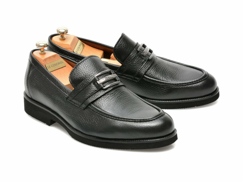 Comandă Încălțăminte Damă, la Reducere  Pantofi LE COLONEL negri, 63914, din piele naturala Branduri de top ✓