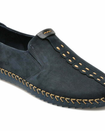 Comandă Încălțăminte Damă, la Reducere  Pantofi OTTER bleumarin, 4622, din nabuc Branduri de top ✓