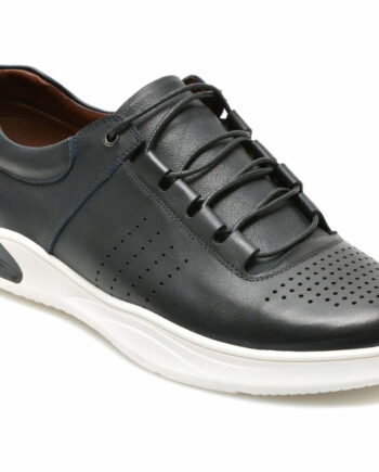 Comandă Încălțăminte Damă, la Reducere  Pantofi OTTER bleumarin, S133, din piele naturala Branduri de top ✓