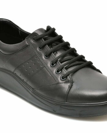 Comandă Încălțăminte Damă, la Reducere  Pantofi OTTER negri, 2055271, din piele naturala Branduri de top ✓