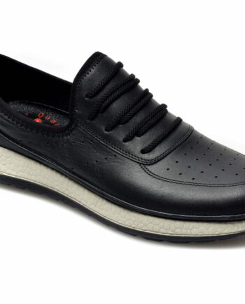 Comandă Încălțăminte Damă, la Reducere  Pantofi OTTER negri, 22171, din piele naturala Branduri de top ✓