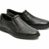 Comandă Încălțăminte Damă, la Reducere  Pantofi OTTER negri, 559, din piele naturala Branduri de top ✓