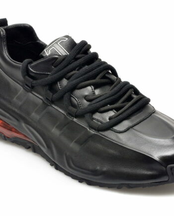 Comandă Încălțăminte Damă, la Reducere  Pantofi OTTER negri, A69771, din piele naturala Branduri de top ✓