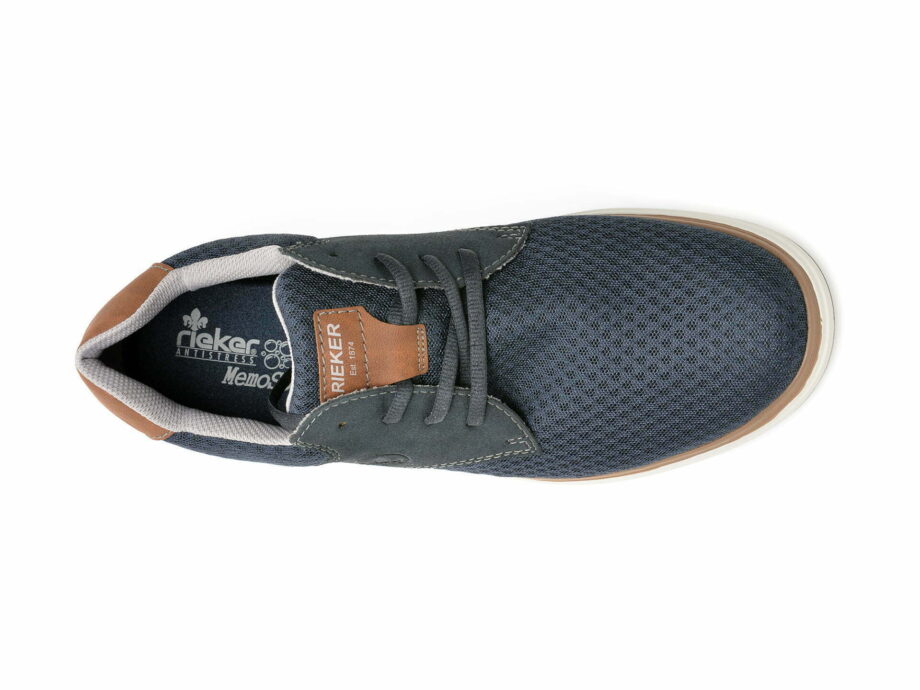 Comandă Încălțăminte Damă, la Reducere  Pantofi RIEKER bleumarin, B6313, din material textil si piele ecologica Branduri de top ✓