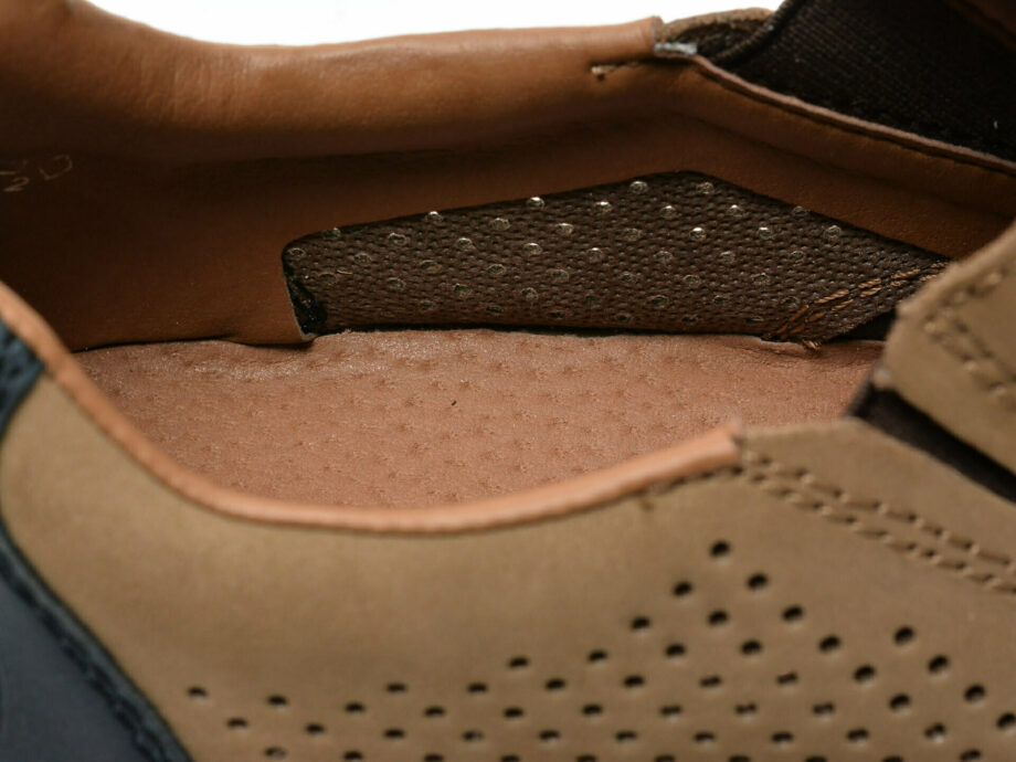 Comandă Încălțăminte Damă, la Reducere  Pantofi RIEKER maro, 3076, din nabuc Branduri de top ✓