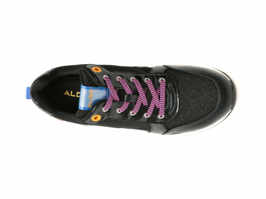Comandă Încălțăminte Damă, la Reducere  Pantofi sport ALDO negri, CERINA007, din material textil si piele ecologica Branduri de top ✓