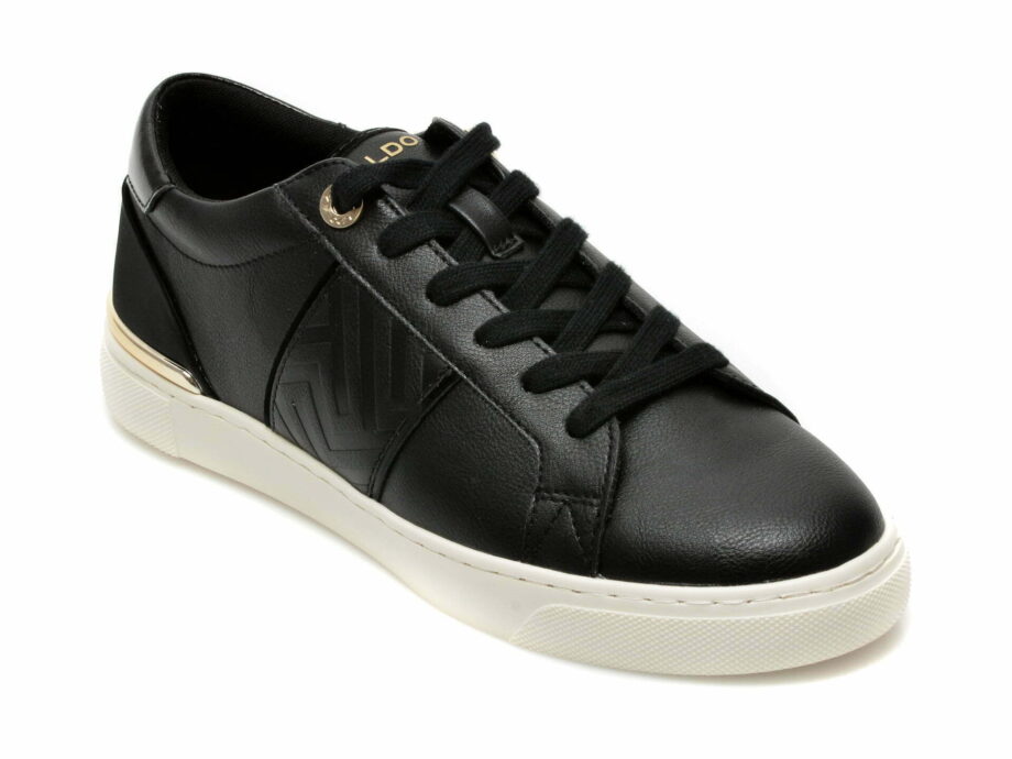 Comandă Încălțăminte Damă, la Reducere  Pantofi sport ALDO negri, DAOSSI001, din piele ecologica Branduri de top ✓