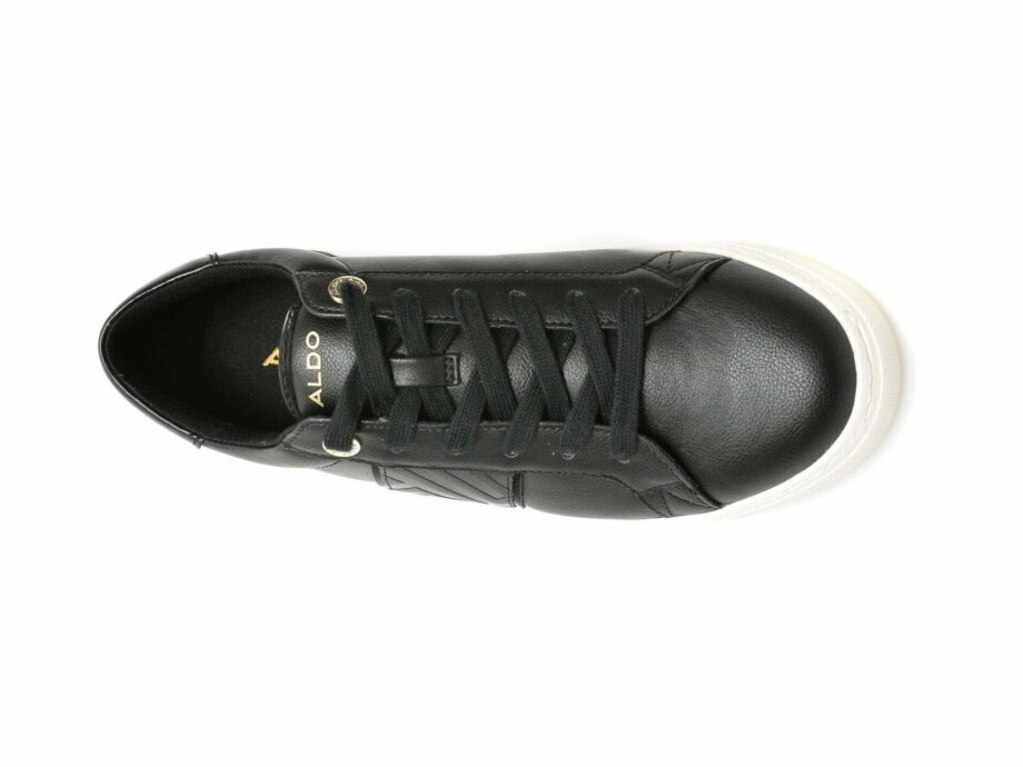 Comandă Încălțăminte Damă, la Reducere  Pantofi sport ALDO negri, DAOSSI001, din piele ecologica Branduri de top ✓