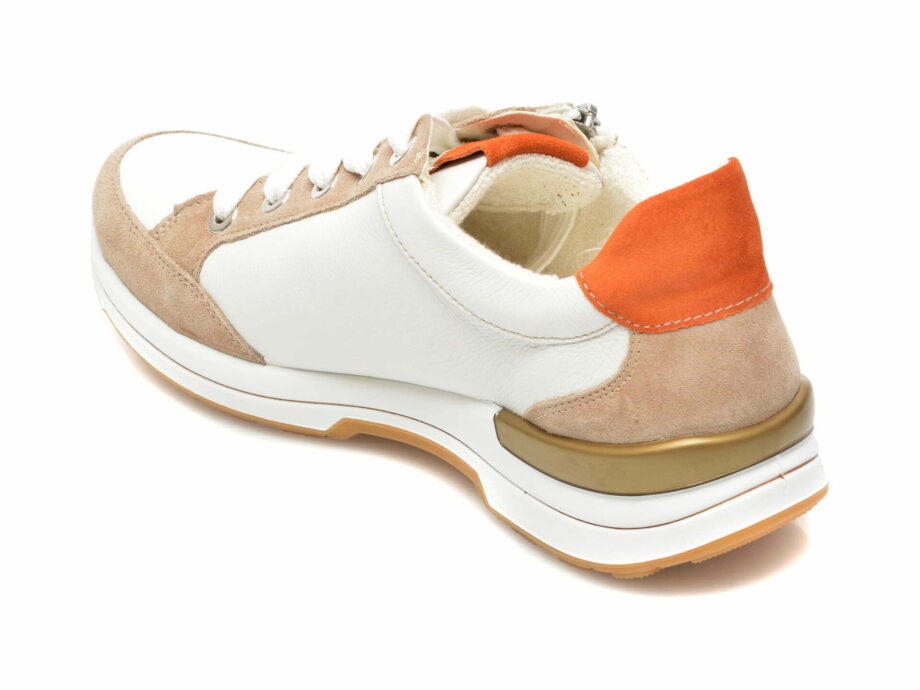 Comandă Încălțăminte Damă, la Reducere  Pantofi sport ARA albi, 24510, din piele naturala Branduri de top ✓