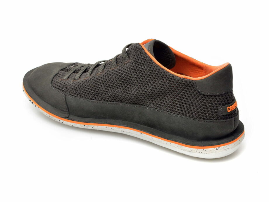 Comandă Încălțăminte Damă, la Reducere  Pantofi sport CAMPER gri, K300327, din material textil si piele intoarsa Branduri de top ✓