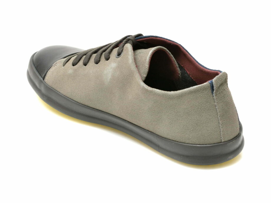 Comandă Încălțăminte Damă, la Reducere  Pantofi sport CAMPER negri, K100550, din piele intoarsa Branduri de top ✓