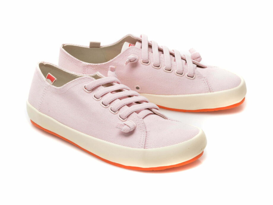 Comandă Încălțăminte Damă, la Reducere  Pantofi sport CAMPER roz, 21897, din material textil Branduri de top ✓
