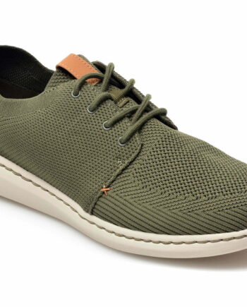 Comandă Încălțăminte Damă, la Reducere  Pantofi sport CLARKS kaki, STEP URBAN MIX, din material textil Branduri de top ✓
