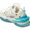Comandă Încălțăminte Damă, la Reducere  Pantofi sport EPICA albi, Q2124, din material textil si piele naturala Branduri de top ✓