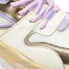 Comandă Încălțăminte Damă, la Reducere  Pantofi sport EPICA aurii, 702, din material textil si piele naturala Branduri de top ✓