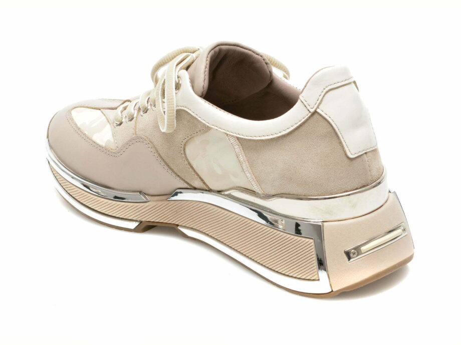 Comandă Încălțăminte Damă, la Reducere  Pantofi sport EPICA bej, 3745056, din piele naturala Branduri de top ✓