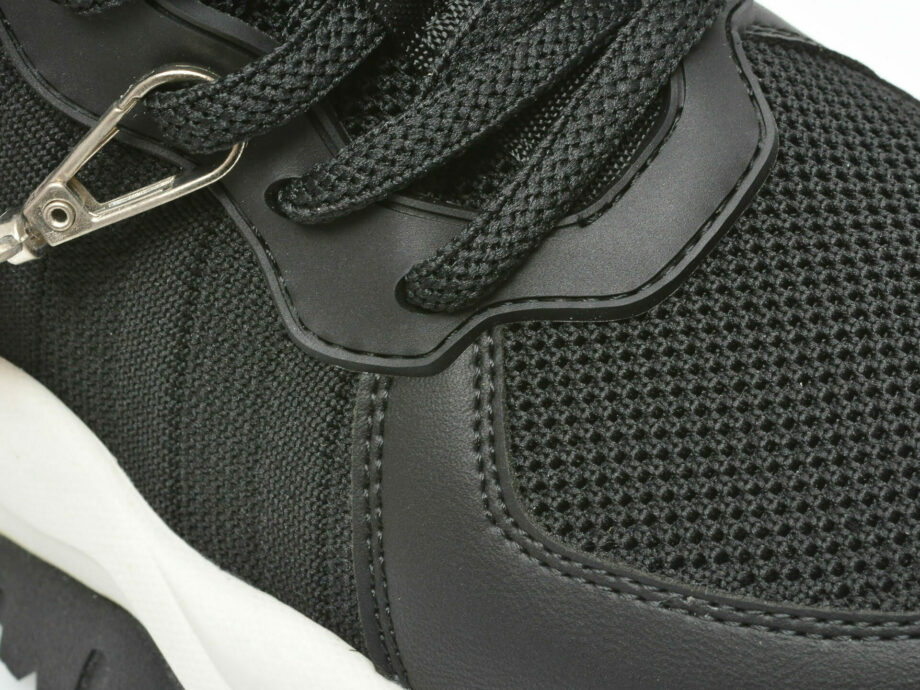 Comandă Încălțăminte Damă, la Reducere  Pantofi sport EPICA negri, Q2125, din material textil si piele ecologica Branduri de top ✓