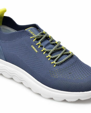 Comandă Încălțăminte Damă, la Reducere  Pantofi sport GEOX albastri, U15BYA, din material textil Branduri de top ✓