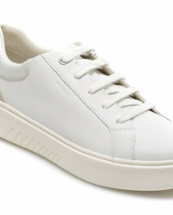 Comandă Încălțăminte Damă, la Reducere  Pantofi sport GEOX albi, D168DA, din piele naturala Branduri de top ✓