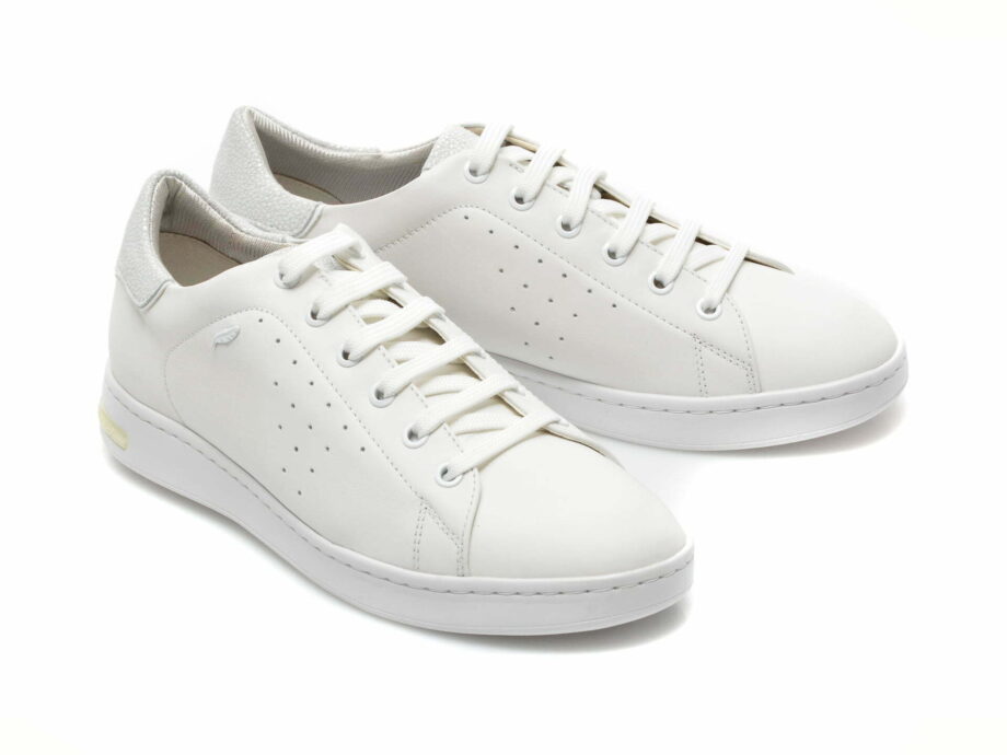 Comandă Încălțăminte Damă, la Reducere  Pantofi sport GEOX albi, D621BA, din piele naturala Branduri de top ✓