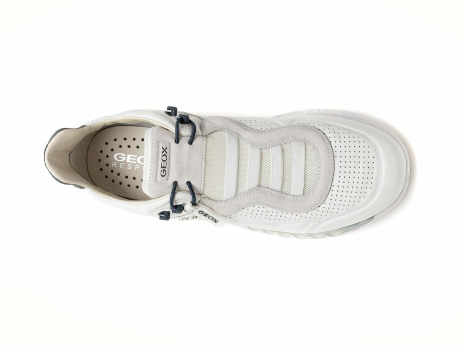 Comandă Încălțăminte Damă, la Reducere  Pantofi sport GEOX albi, U159XA, din piele naturala Branduri de top ✓