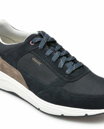 Comandă Încălțăminte Damă, la Reducere  Pantofi sport GEOX bleumarin, U25CZB, din material textil si piele intoarsa Branduri de top ✓
