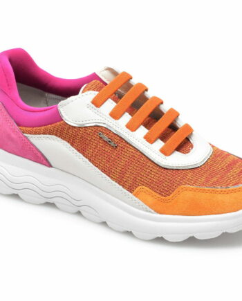 Comandă Încălțăminte Damă, la Reducere  Pantofi sport GEOX fucsia, D25NUD, din material textil si piele intoarsa Branduri de top ✓