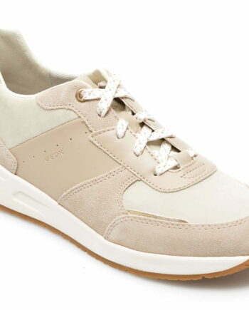 Comandă Încălțăminte Damă, la Reducere  Pantofi sport GEOX gri, D25NQA, din material textil si piele naturala Branduri de top ✓