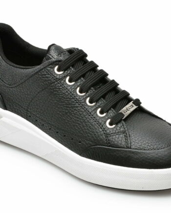 Comandă Încălțăminte Damă, la Reducere  Pantofi sport GEOX negri, D25QFA, din piele naturala Branduri de top ✓