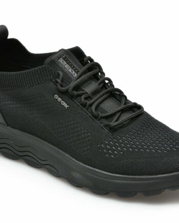 Comandă Încălțăminte Damă, la Reducere  Pantofi sport GEOX negri, U15BYA, din material textil Branduri de top ✓