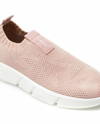 Comandă Încălțăminte Damă, la Reducere  Pantofi sport GEOX roz, J25DLE, din material textil Branduri de top ✓