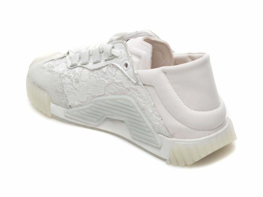 Comandă Încălțăminte Damă, la Reducere  Pantofi sport GRYXX albi, MK1191, din material textil Branduri de top ✓