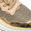 Comandă Încălțăminte Damă, la Reducere  Pantofi sport GRYXX aurii , T5019, din material textil si piele ecologica Branduri de top ✓