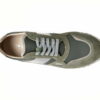 Comandă Încălțăminte Damă, la Reducere  Pantofi sport GRYXX kaki, 189213, din material textil si piele naturala Branduri de top ✓